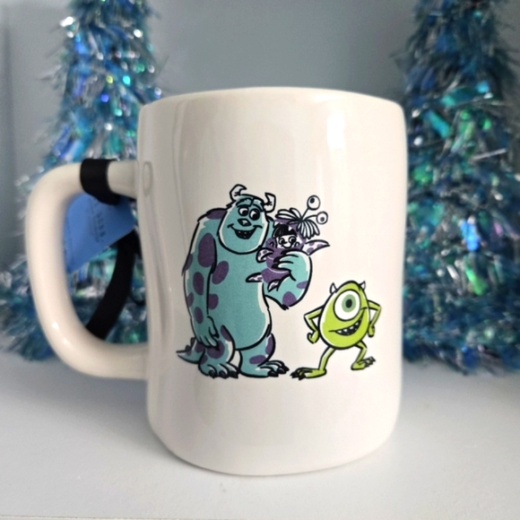Rae Dunn Disney Pixar Sulley Monsters Inc Ceramic Mug Cup - Picture 3 of 6